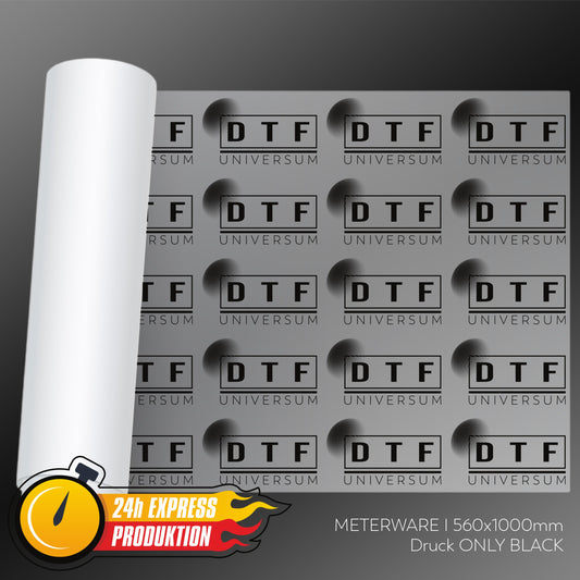 DTF Transfer 56 x 100 cm Only Black 24h Express