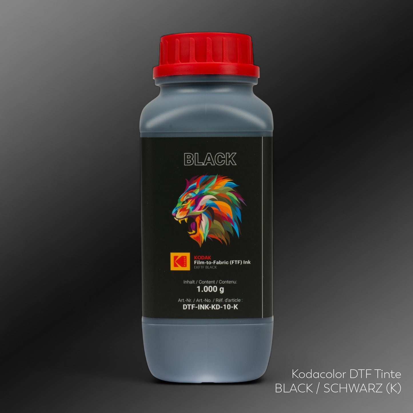 Kodacolor DTF Tinte versch. Farben 1kg Flasche