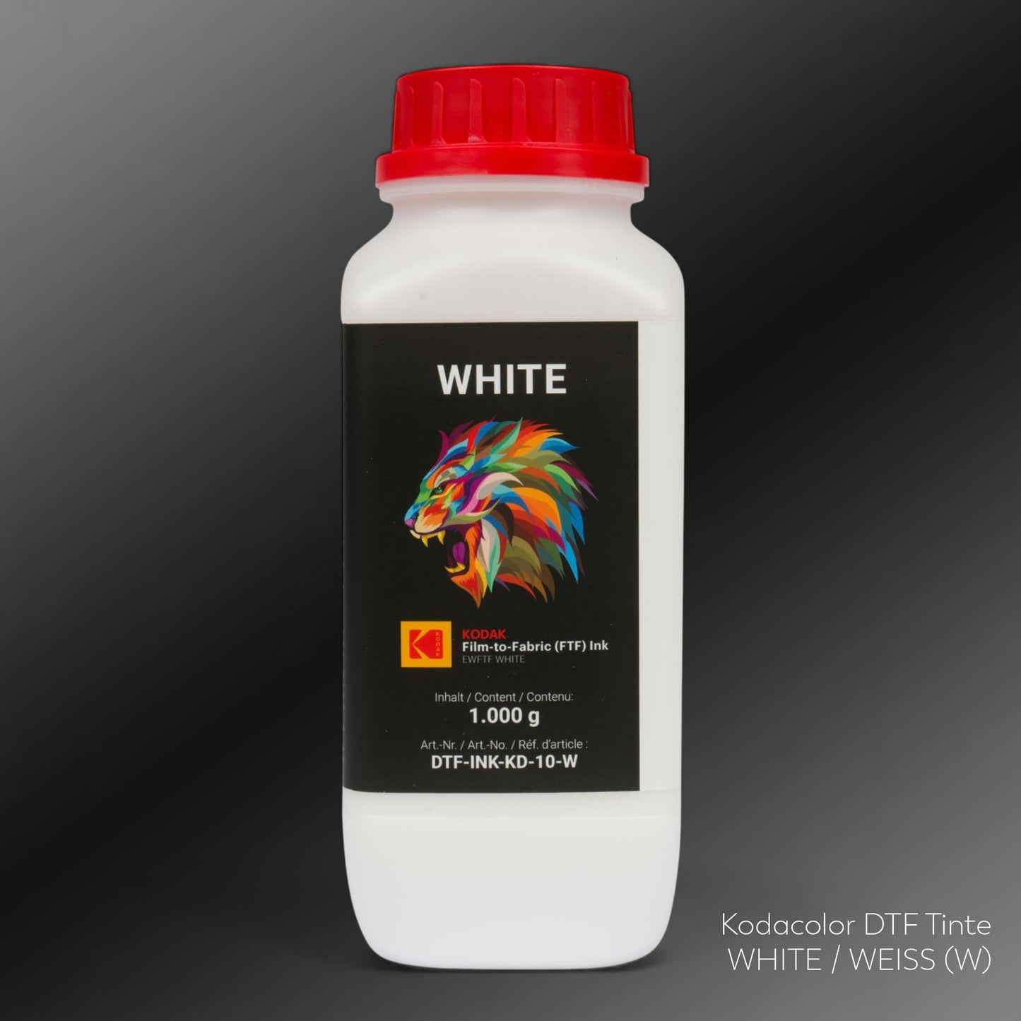 Kodacolor DTF Tinte versch. Farben 1kg Flasche