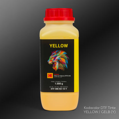Kodacolor DTF Tinte versch. Farben 1kg Flasche