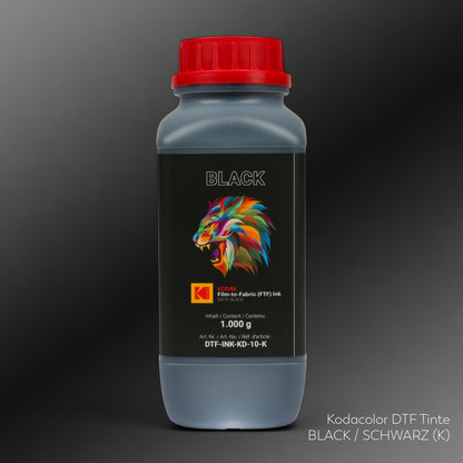 Kodacolor DTF Tinte versch. Farben 1kg Flasche