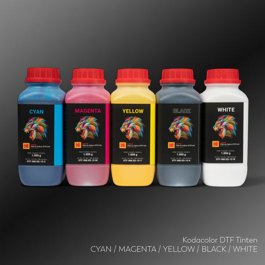 Kodacolor DTF Tinte versch. Farben 1kg Flasche